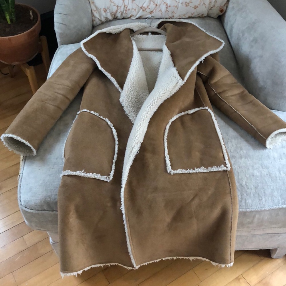 Vintage shearling coat